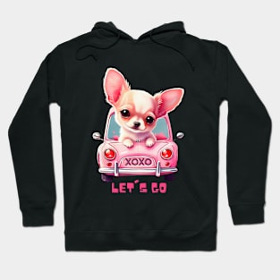 chihuahua let's go Hoodie